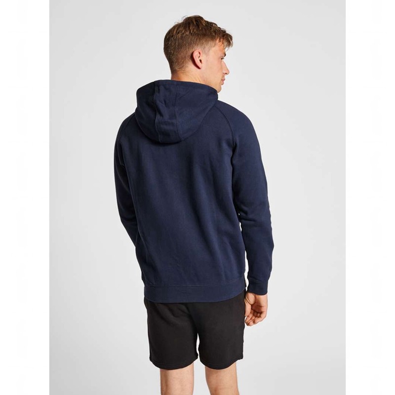 Hummel Red Classic Zip Hoodie Herren Navy | 663208-636