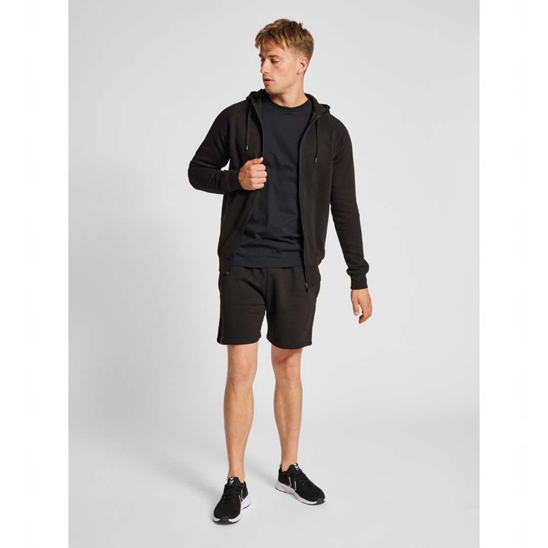 Hummel Red Classic Zip Hose Herren Schwarz | 304723-773