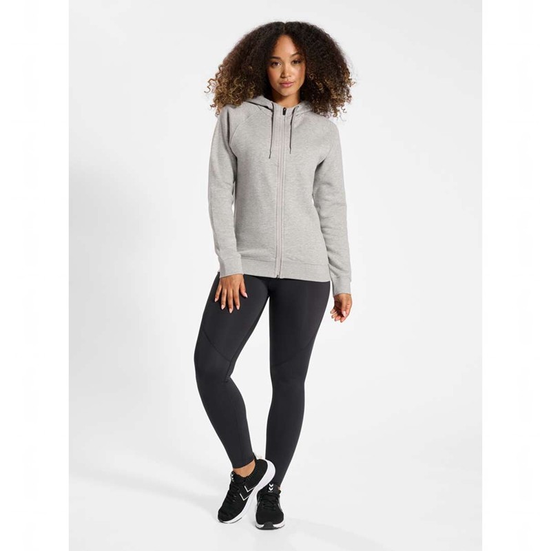 Hummel Red Classic Zip Jacken Damen Grau | 304372-163