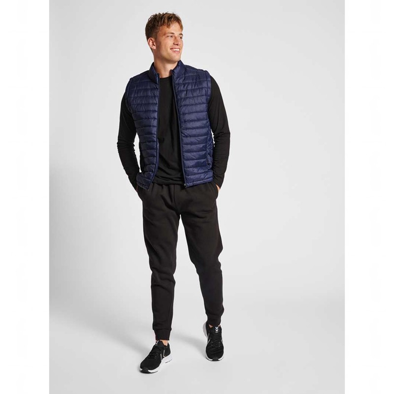 Hummel Red Quilted T-shirts Herren Navy | 979729-476