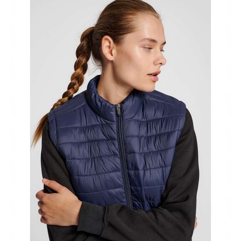 Hummel Red Quilted Weste Damen Navy | 194649-573