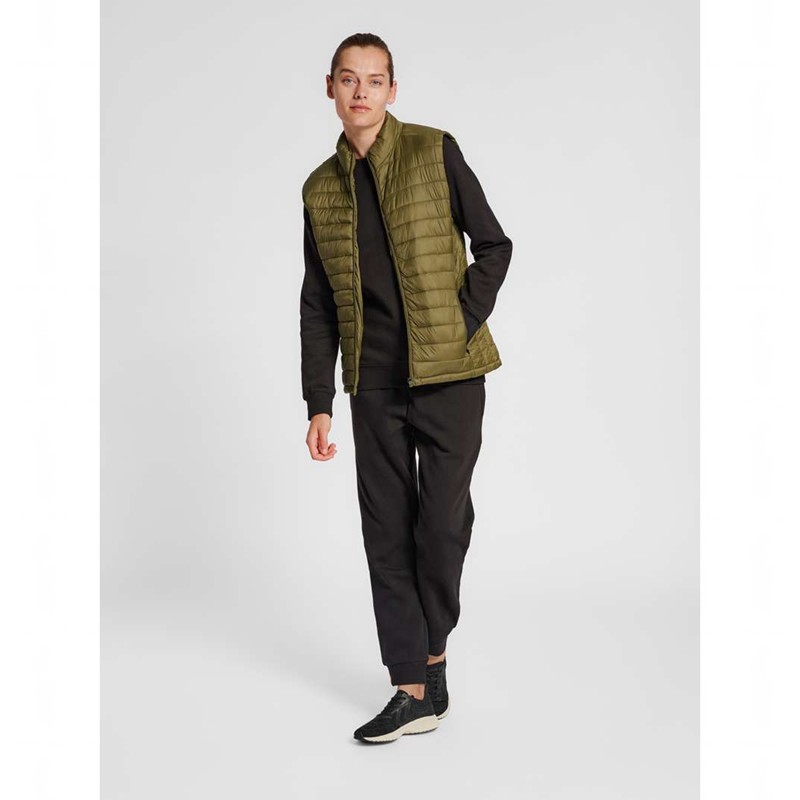 Hummel Red Quilted Weste Damen Olivgrün | 422702-123