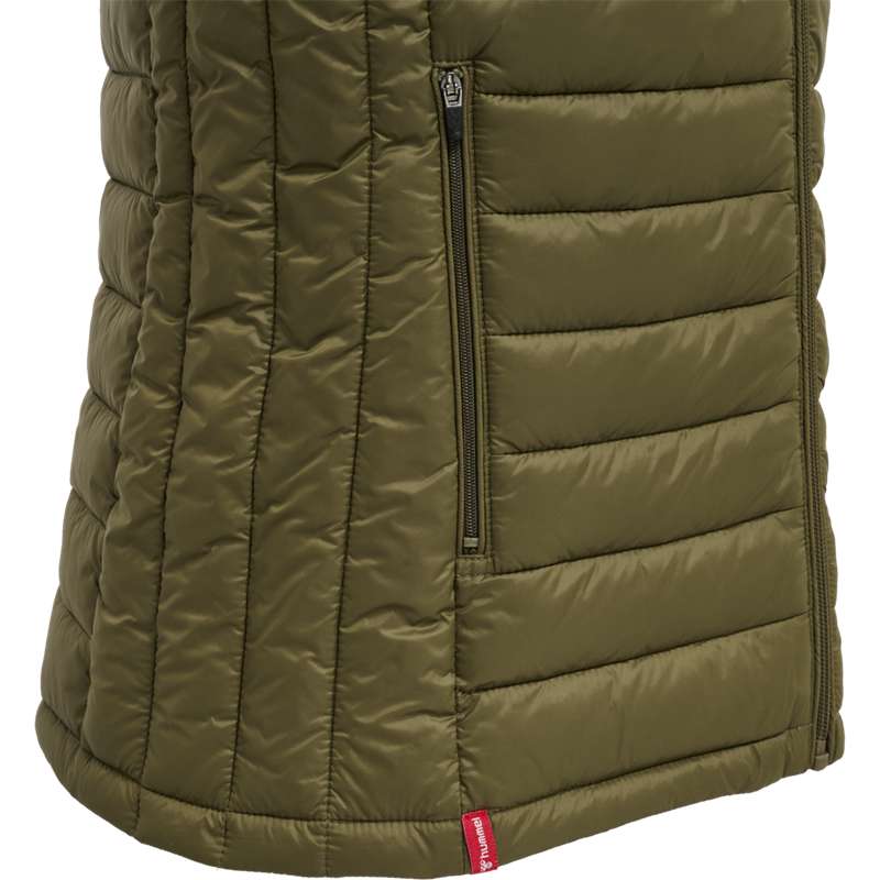 Hummel Red Quilted Weste Damen Olivgrün | 422702-123