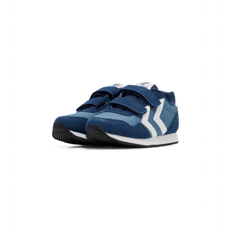 Hummel Reflex Double Multi Jr Sneakers Kinder Blau | 342256-458