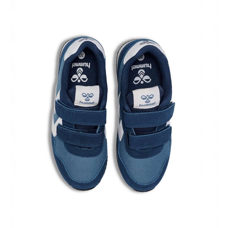 Hummel Reflex Double Multi Jr Sneakers Kinder Blau | 342256-458