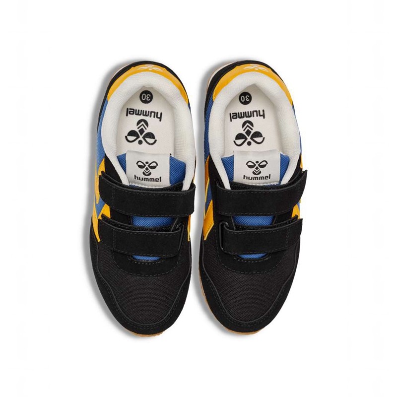 Hummel Reflex Double Multi Jr Sneakers Kinder Blau | 803400-124