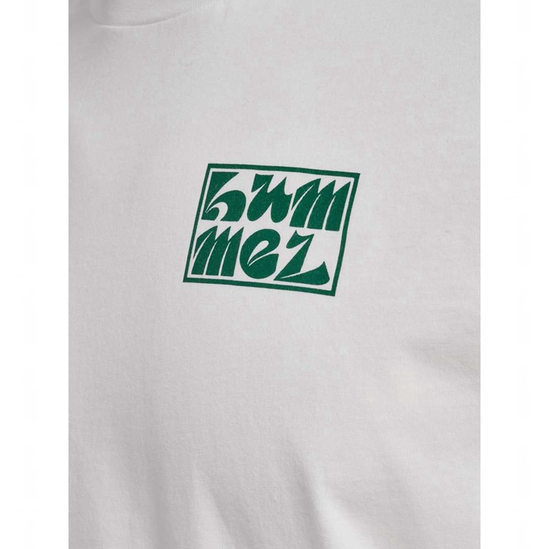 Hummel Regular Graphic S/S Handballschuhe Herren Weiß | 197390-919