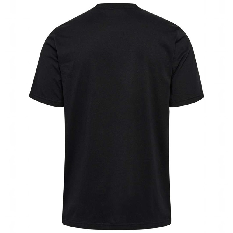 Hummel Regular Graphic S/S T-shirts Herren Schwarz | 577609-465