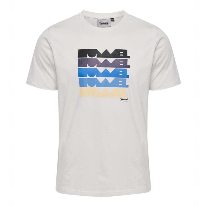 Hummel Regular Graphic S/S T-shirts Herren Weiß | 811438-527