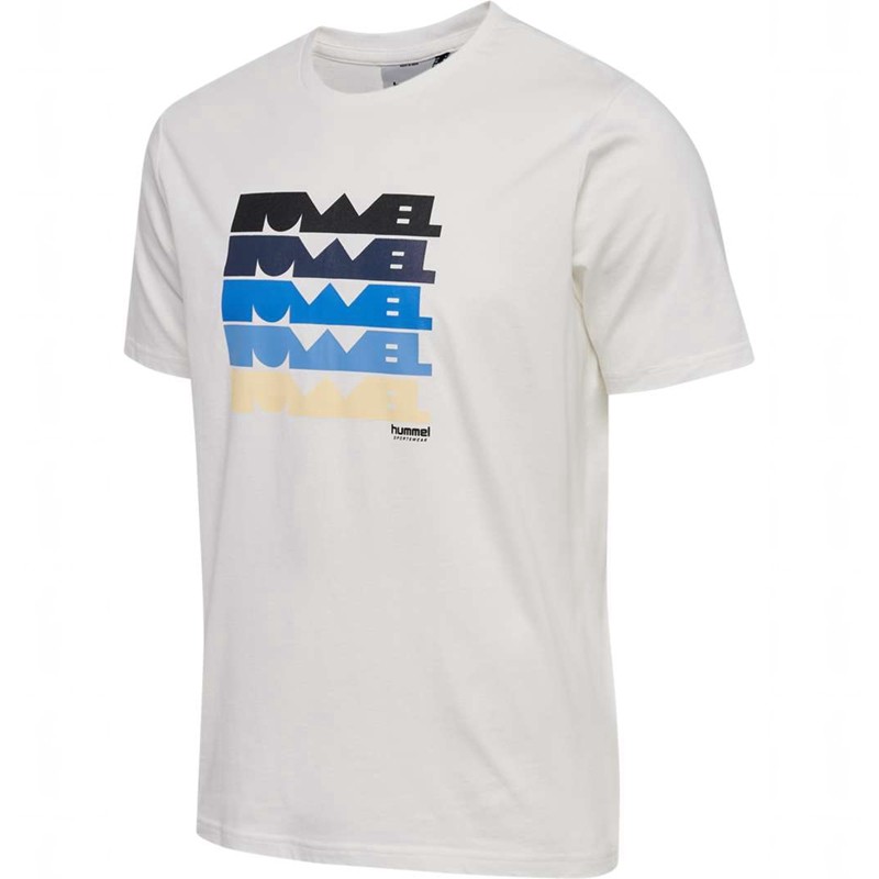 Hummel Regular Graphic S/S T-shirts Herren Weiß | 811438-527