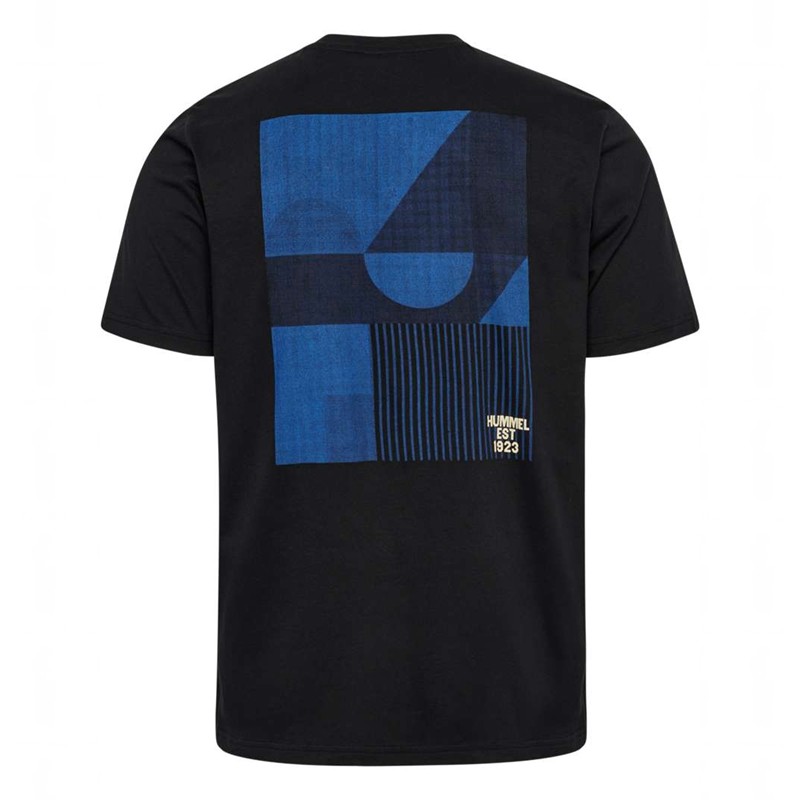 Hummel Regular Graphic S/S T-shirts Herren Schwarz | 245132-771