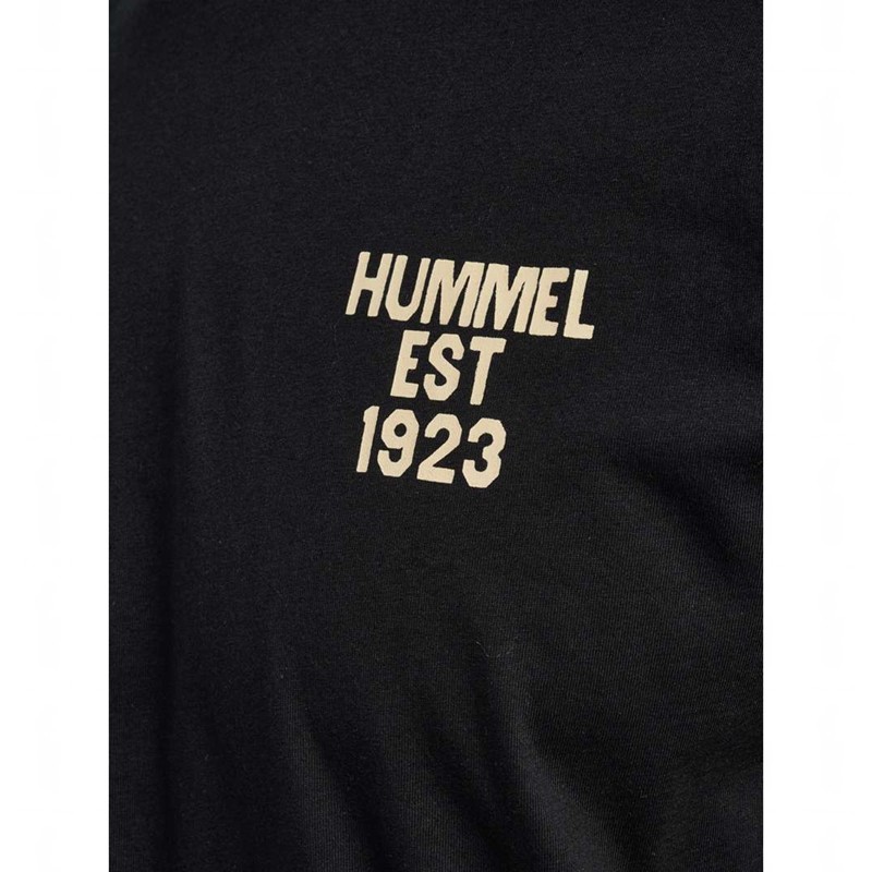 Hummel Regular Graphic S/S T-shirts Herren Schwarz | 245132-771