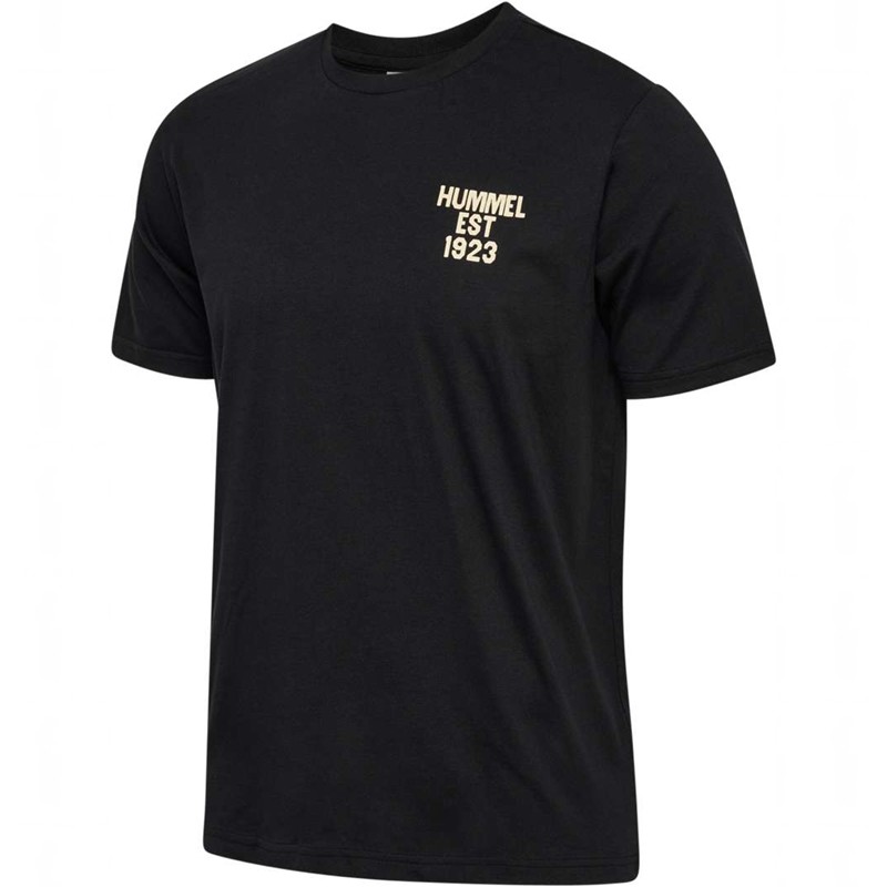 Hummel Regular Graphic S/S T-shirts Herren Schwarz | 245132-771