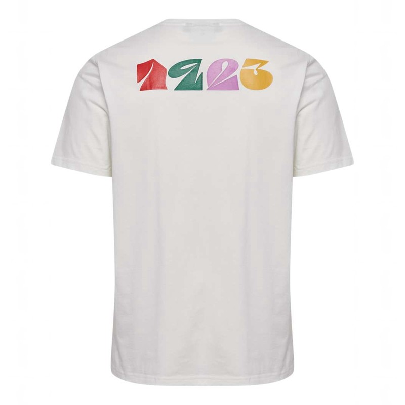Hummel Regular Graphic S/S T-shirts Herren Weiß | 133555-118