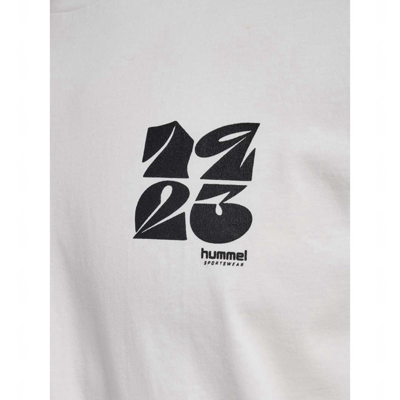 Hummel Regular Graphic S/S T-shirts Herren Weiß | 133555-118