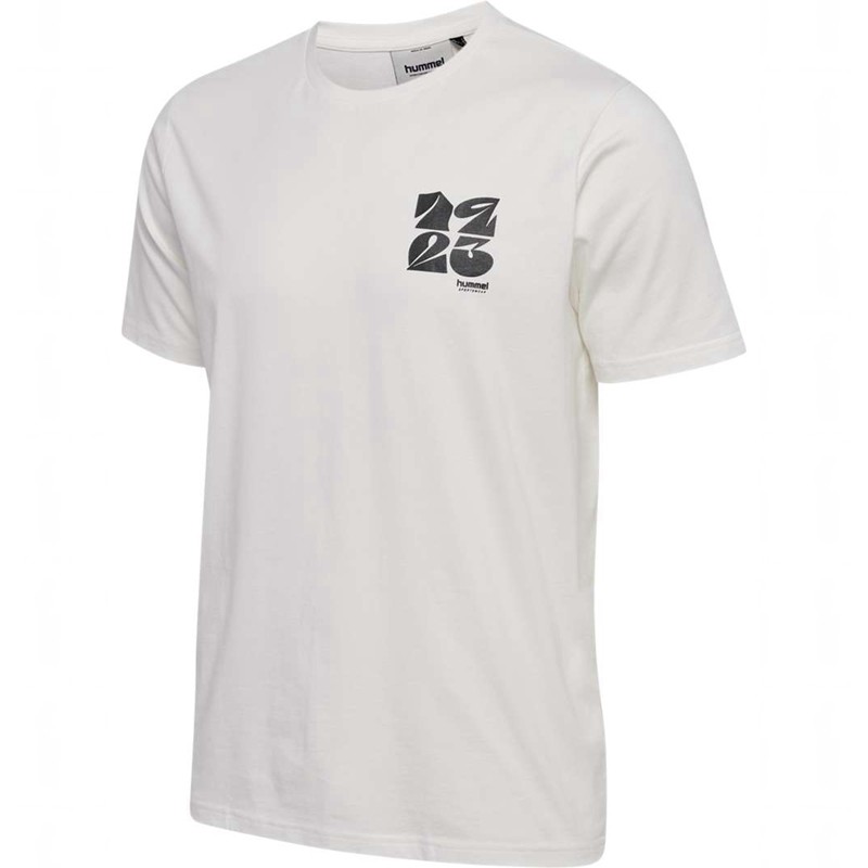 Hummel Regular Graphic S/S T-shirts Herren Weiß | 133555-118