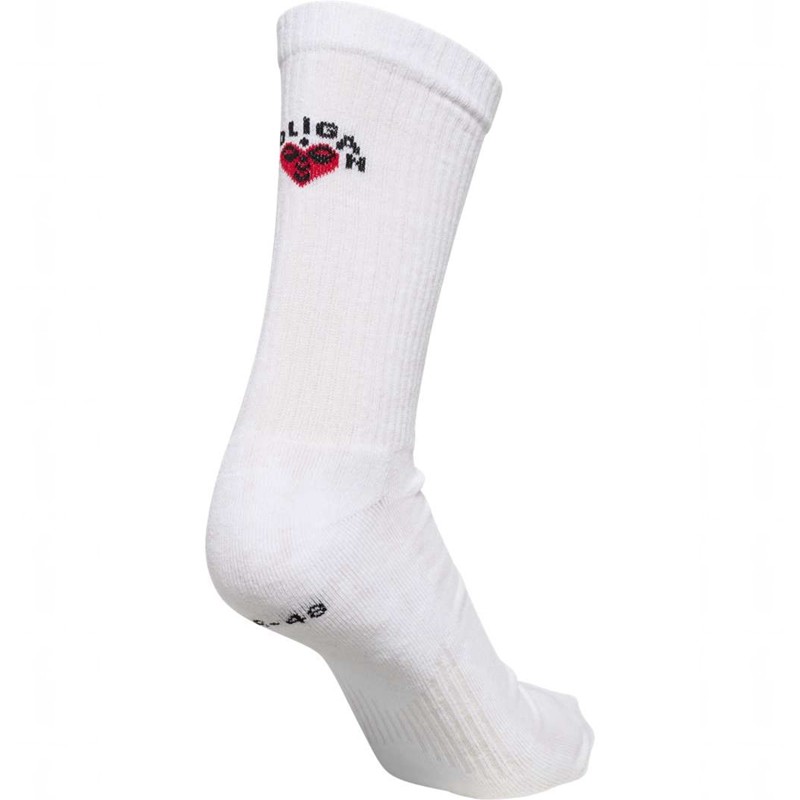 Hummel Roligan 2-pack Socken Damen Weiß | 747245-163