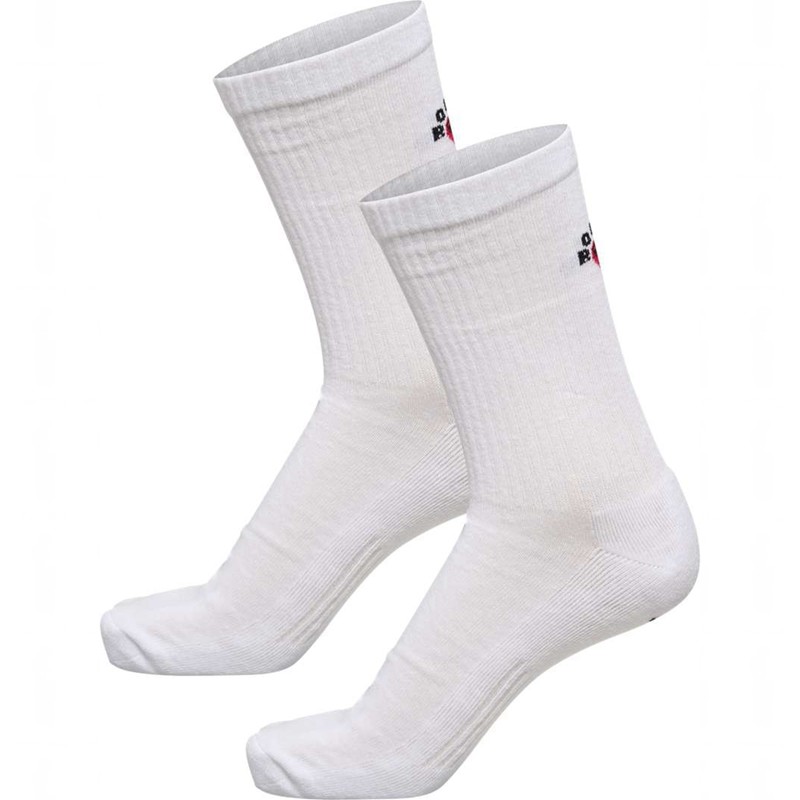 Hummel Roligan 2-pack Socken Damen Weiß | 747245-163