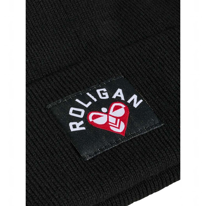 Hummel Roligan Knitted Mütze Herren Schwarz | 241403-111