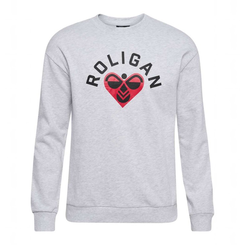 Hummel Roligan Sweatshirt Herren Grau | 330415-879