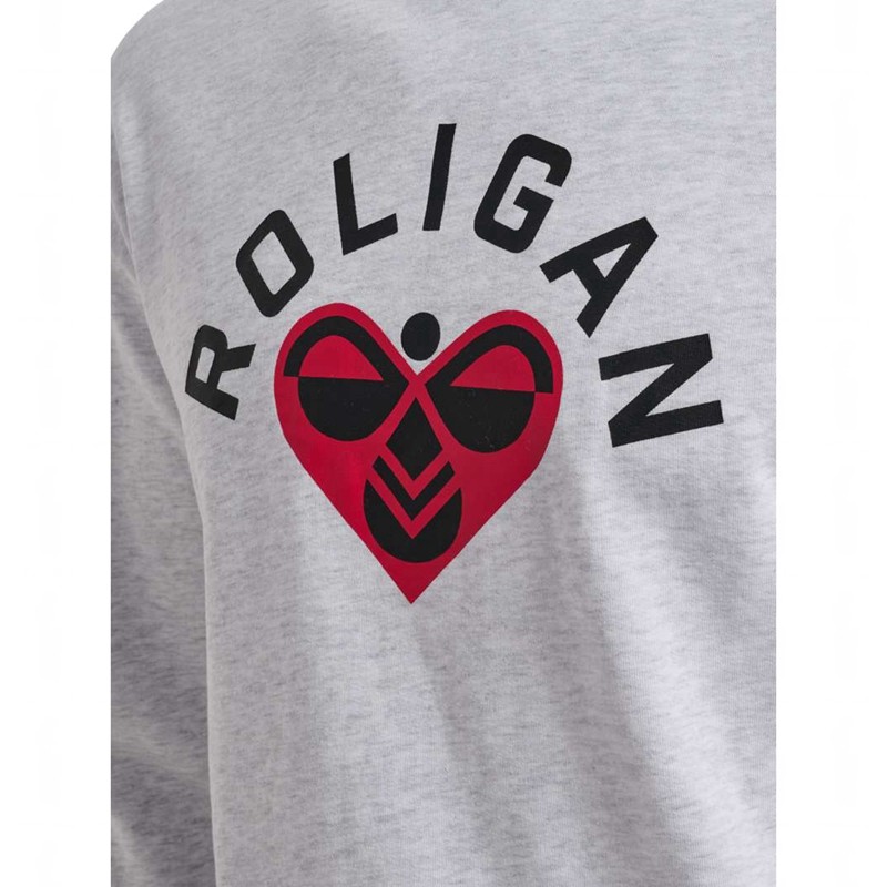 Hummel Roligan Sweatshirt Herren Grau | 330415-879