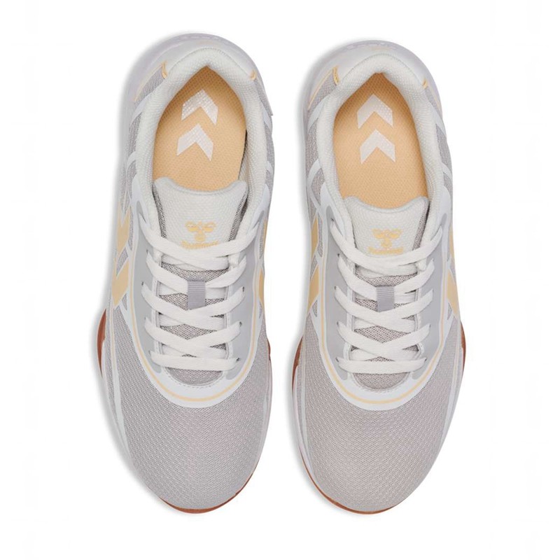 Hummel Root Elite Wmns Hallenschuhe Damen Weiß | 620022-986