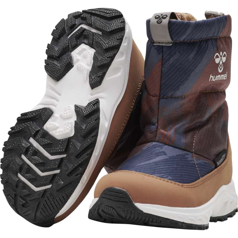 Hummel Root Puffer Recycled Tex Infant Winterstiefel Kinder Braun | 595619-775