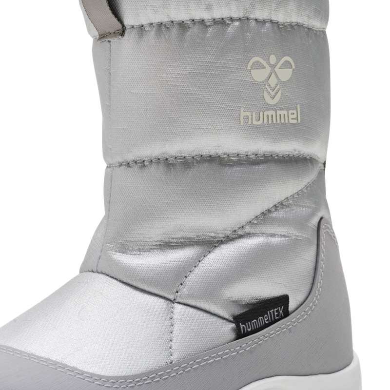 Hummel Root Puffer Recycled Tex Infant Winterstiefel Kinder Silber | 740497-337