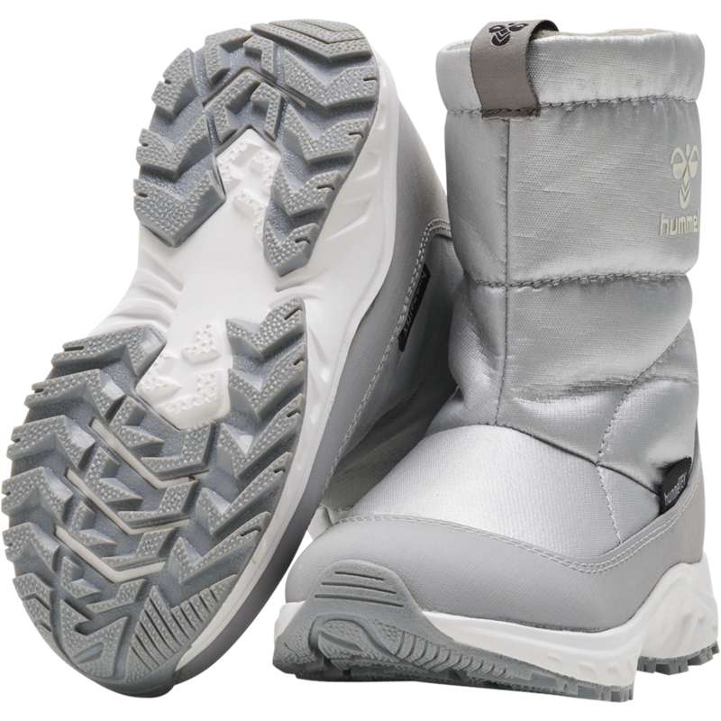 Hummel Root Puffer Recycled Tex Infant Winterstiefel Kinder Silber | 740497-337