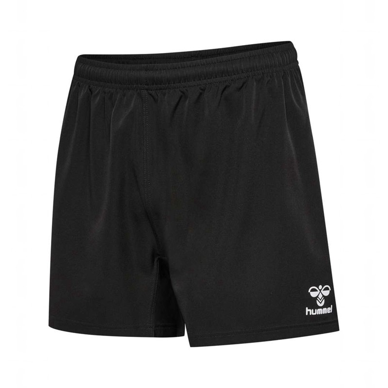 Hummel Rugby Woven Kurze Hose Herren Schwarz | 700822-901