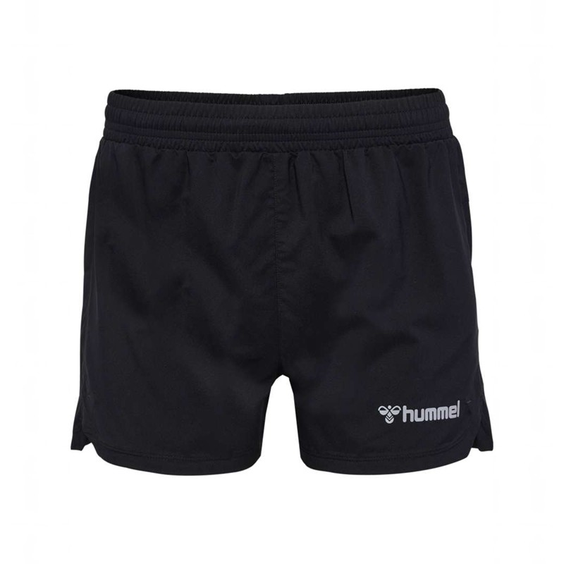 Hummel Run Kurze Hose Damen Schwarz | 113737-846