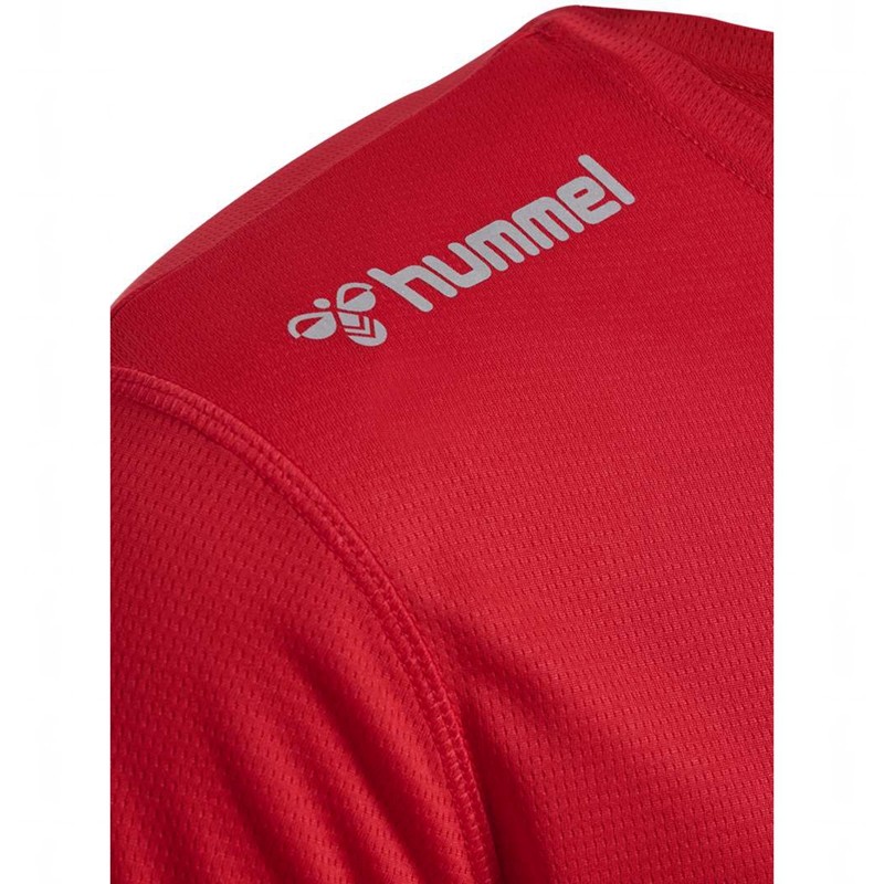 Hummel Run L/S Hoodie Herren Rot | 088577-058