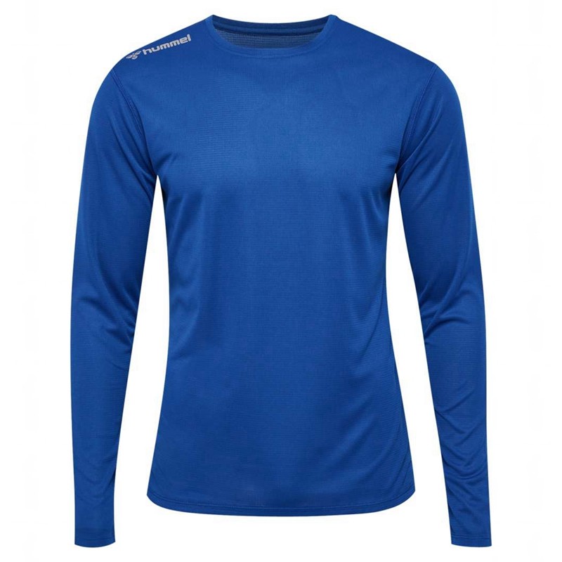 Hummel Run L/S Strumpfhose Herren Blau | 181276-111