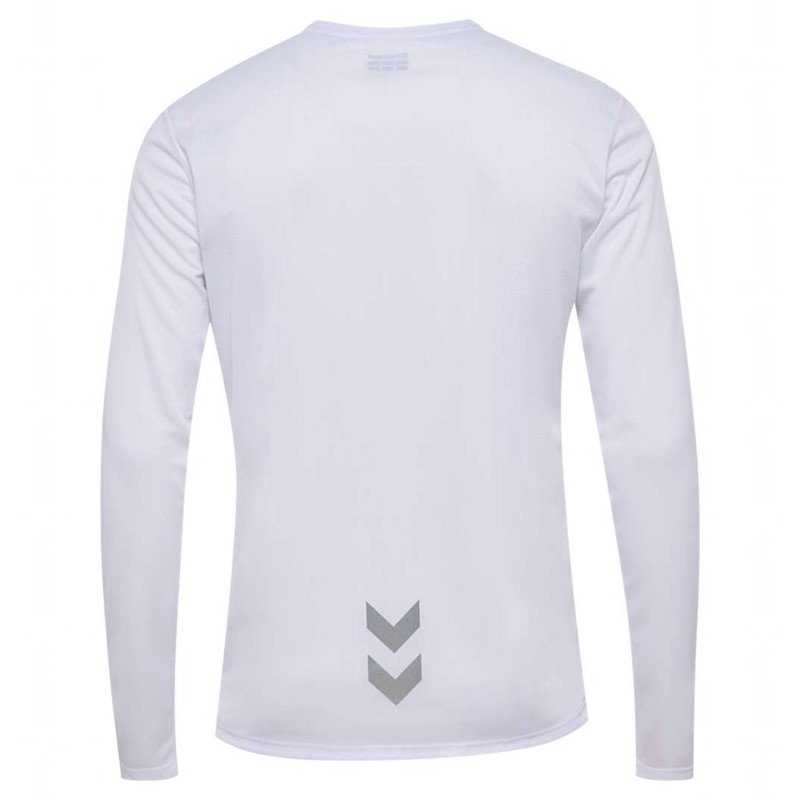 Hummel Run L/S Trikot Herren Weiß | 707825-858