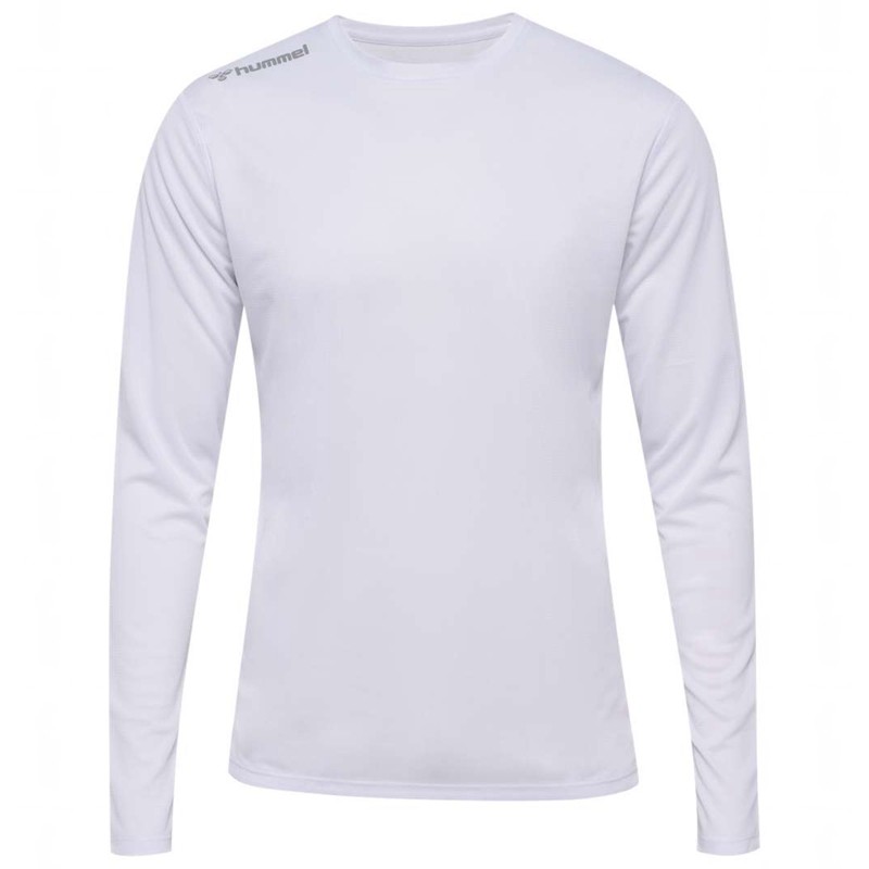 Hummel Run L/S Trikot Herren Weiß | 707825-858
