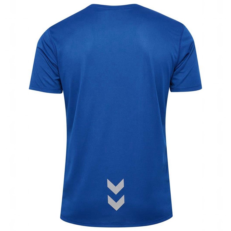 Hummel Run S/S Trikot Herren Blau | 590624-123