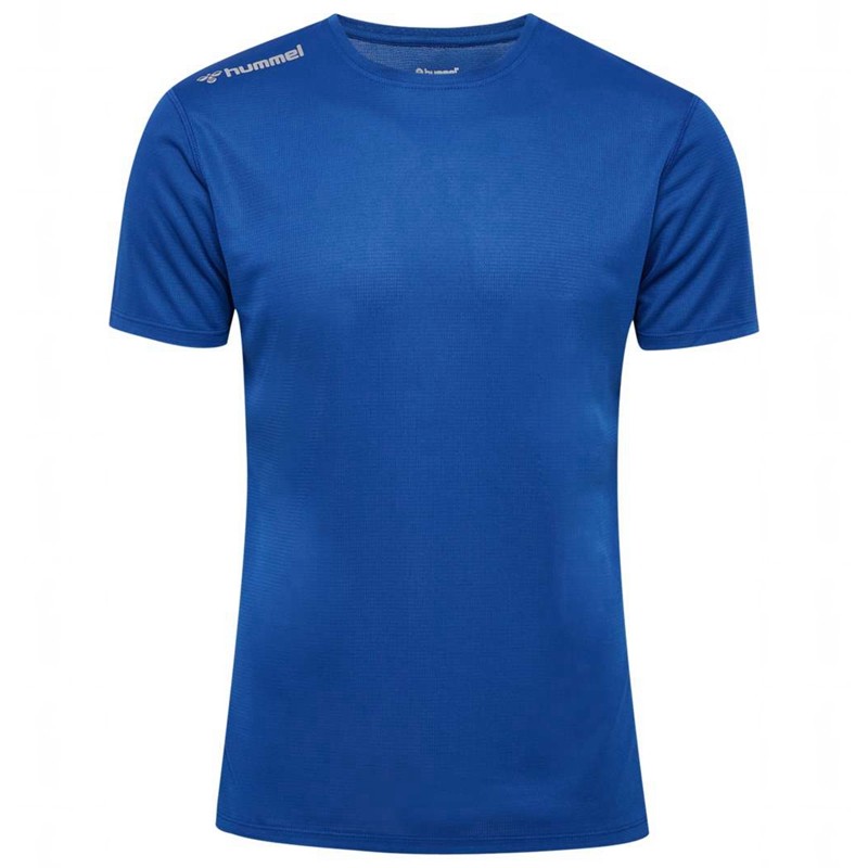 Hummel Run S/S Trikot Herren Blau | 590624-123