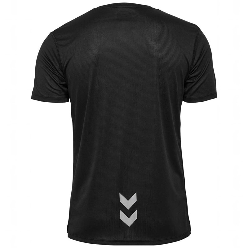 Hummel Run S/S Trikot Herren Schwarz | 641229-644