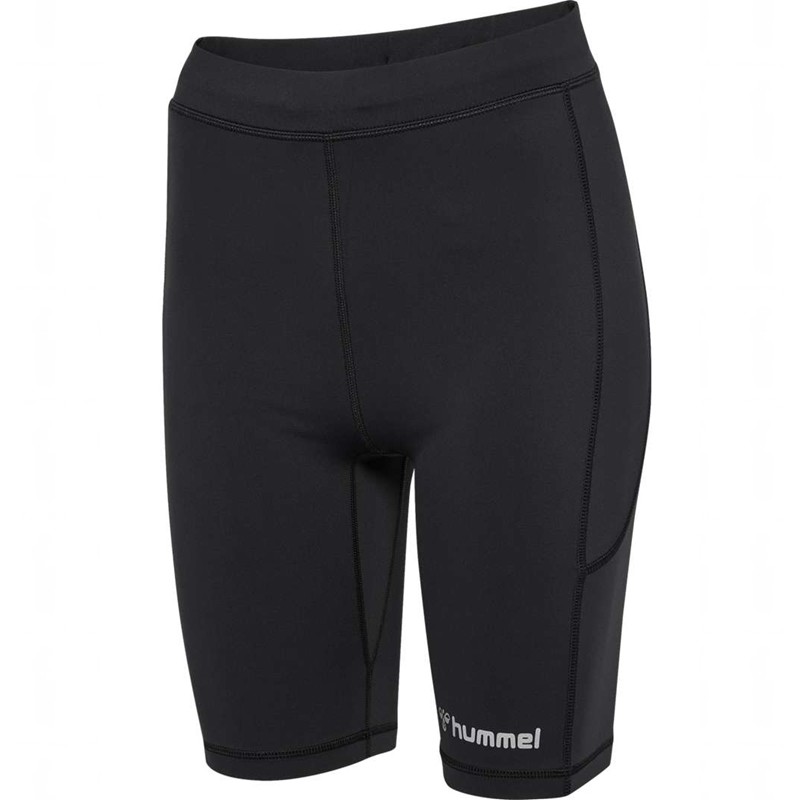 Hummel Run Short Strumpfhose Damen Schwarz | 175028-721