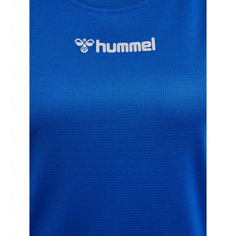 Hummel Run Singlet S/L Tanktop Damen Blau | 405592-895