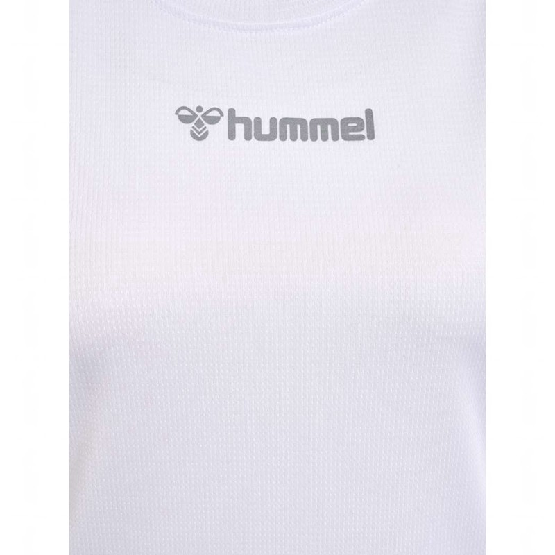 Hummel Run Singlet S/L Tanktop Damen Weiß | 069639-718