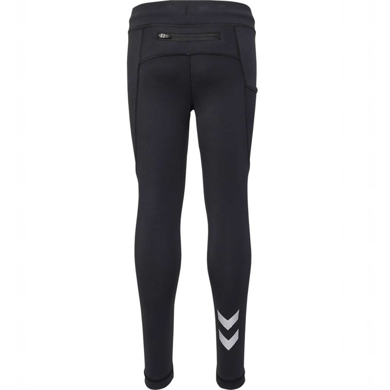 Hummel Run Strumpfhose Kinder Schwarz | 736970-344