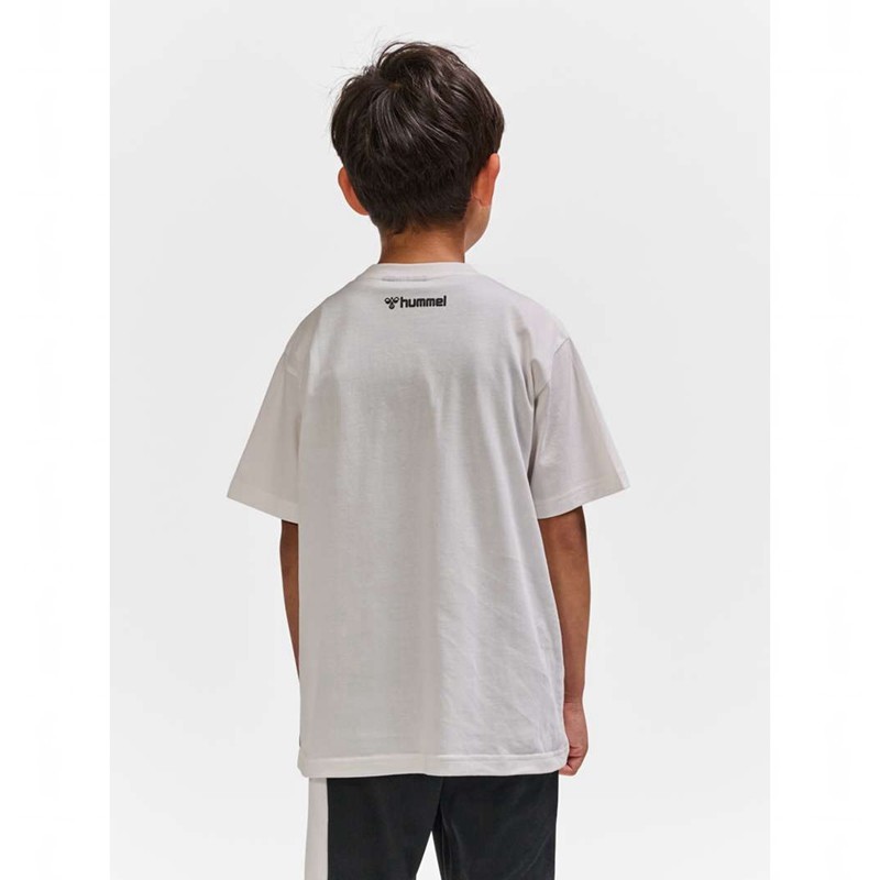 Hummel Runner S/S T-shirts Kinder Weiß | 191943-657