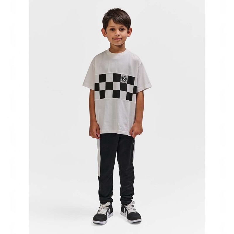 Hummel Runner S/S T-shirts Kinder Weiß | 191943-657