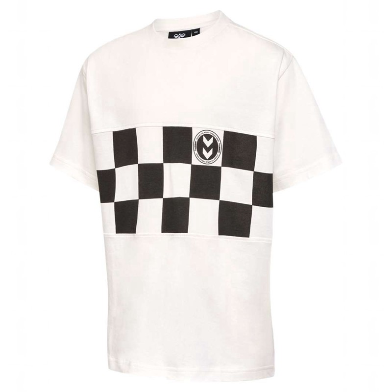 Hummel Runner S/S T-shirts Kinder Weiß | 191943-657