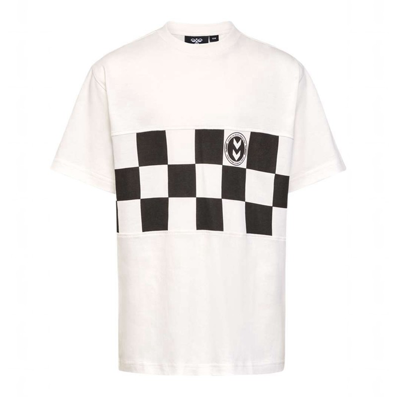 Hummel Runner S/S T-shirts Kinder Weiß | 191943-657
