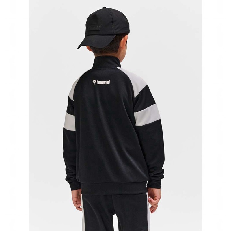 Hummel Runner Zip Jacken Kinder Schwarz | 199299-863