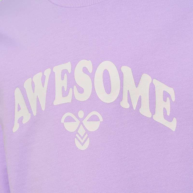 Hummel Rushy Crewsuit Sportbekleidung Kinder Lavendel | 116156-066