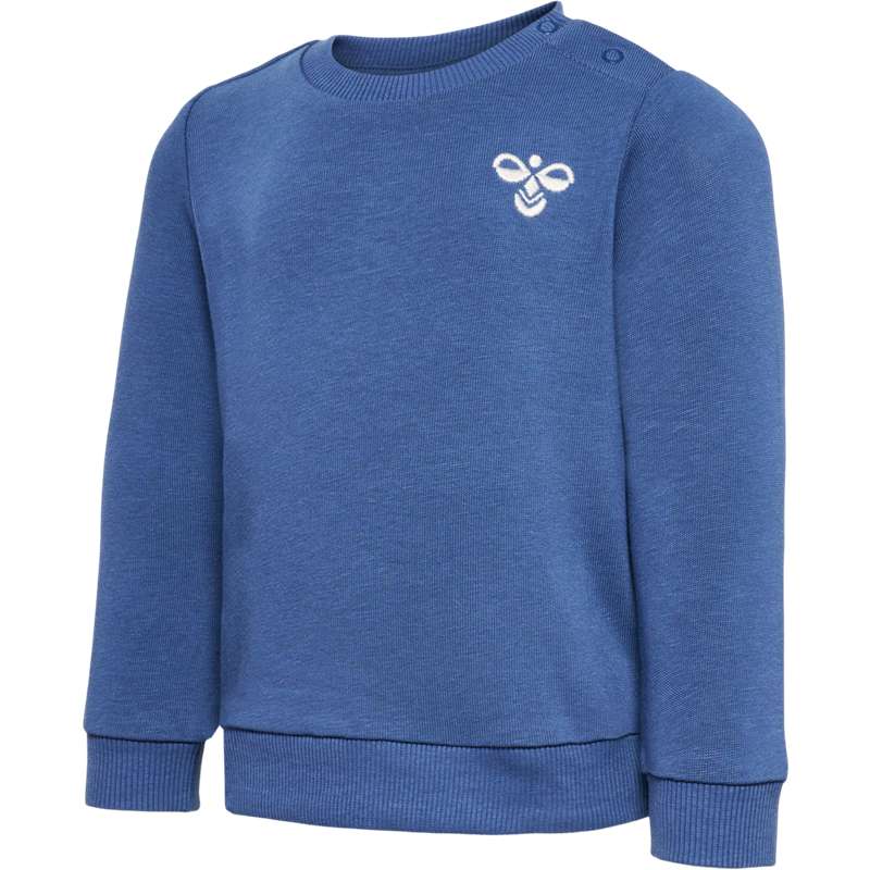 Hummel Santo Crewsuit Sweatshirts Kinder Blau | 497752-680