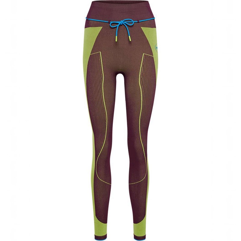 Hummel Seamless High Waist Strumpfhose Damen Grün | 128294-414